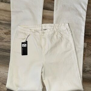 Women's Cream Jeans
